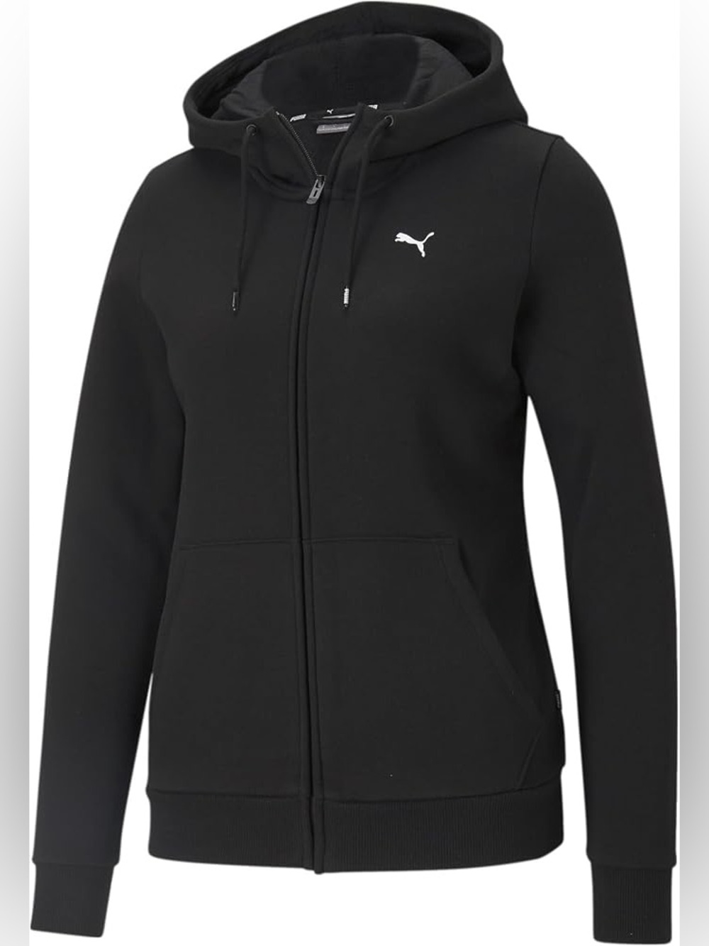Puma Women’s Black Full-Zip Hoodie